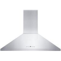 ZLINE - 36 inches - Externally Vented - Wall Range Hood - Stainless Steel - Large Front