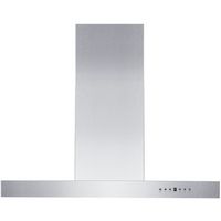 ZLINE - 30 inches - Externally Vented - Wall Range Hood - Brushed Stainless Steel - Large Front