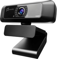 j5create - USB HD Webcam with 360° Rotation - Black - Large Front