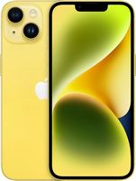 Apple - iPhone 14 512GB - Yellow (AT&T) - Large Front