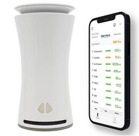 uHoo - Smart Indoor Air Quality Monitor - White - Large Front