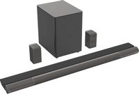 VIZIO - 5.1.4-Channel Elevate Soundbar with Wireless Subwoofer and Rotating Speakers for Dolby At... - Large Front
