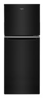 Whirlpool - 11.6 Cu. Ft. Top-Freezer Counter-Depth Refrigerator with Infinity Slide Shelf - Black - Large Front
