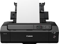 Canon - imagePROGRAF PRO-300 Wireless Inkjet Printer - Black - Large Front