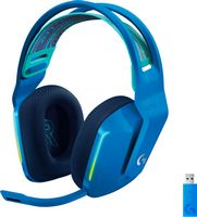 Logitech - G733 LIGHTSPEED Wireless Gaming Headset for PS4, PC - Blue - Large Front