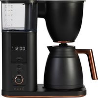 Café - Smart Drip 10-Cup Coffee Maker with WiFi - Matte Black - Large Front