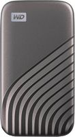 WD - My Passport 1TB External USB Type-C Portable SSD - Space Gray - Large Front