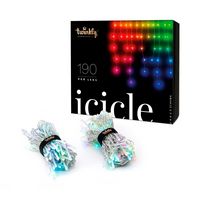 Twinkly - Smart Icicle Lights LED 190 RGB  Generation II - Multi - Large Front