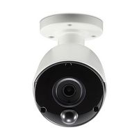 Swann - 4K PoE Add On Bullet Camera, w/Audio Capture & Face Detection - White - Large Front