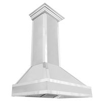 ZLINE - 30 inches - Wall Range Hood - Silver - Large Front