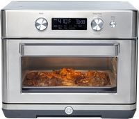 GE - Convection Toaster Oven with Air Fry - Stainless Steel - Large Front