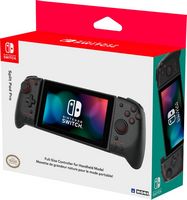 Hori - Split Pad Pro for Nintendo Switch - Black - Large Front