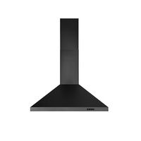 Broan Elite - 30 inches - Wall Range Hood - Black - Large Front