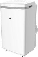 AuxAC - 250 Sq. Ft Portable Air Conditioner - White - Large Front