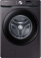 Samsung - 4.5 Cu. Ft. High Efficiency Stackable Smart Front Load Washer with Vibration Reduction ... - Large Front