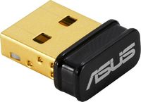 ASUS - USBBT500 Bluetooth Smart Ready USB adapter - Black - Large Front