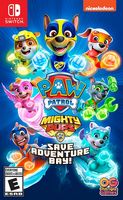 PAW Patrol Mighty Pups Save Adventure Bay - Nintendo Switch - Large Front