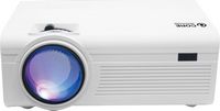 Core Innovations - 150” LCD Home Theater Projector - White - Large Front