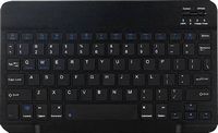 SaharaCase - Wireless Bluetooth Keyboard for Most Tablets and Computers - Black - Large Front