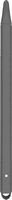 SaharaCase - Silicone Grip Case for Apple Pencil (2nd Generation 2018) - Gray - Large Front