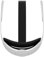 Meta - Quest 2 Elite Strap - Gray - Large Front