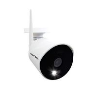 Night Owl - 1080p HD Wi-Fi IP Camera with Built-In Spotlight - White - Large Front