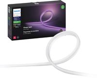 Philips - Hue Outdoor Lightstrip 197-inch/16-foot - White and Color Ambiance - Large Front