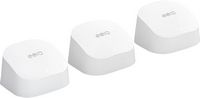 eero - 6 AX1800 Dual-Band Mesh Wi-Fi 6 System (3-pack) - White - Large Front