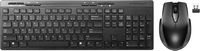 Best Buy essentials™ - Full-size Wireless Membrane Keyboard and Mouse Bundle with USB Reciever - ... - Large Front