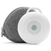 Yogasleep - Rohm White Noise Machine + Travel Case Bundle - White and Gray - Large Front