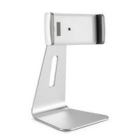 AboveTEK - Desktop Tablet Stand - Silver - Large Front