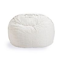 Lovesac - SuperSac in Alpine Swirl Phur - Cream - Large Front