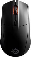 SteelSeries - Rival 3 Lightweight Wireless Optical Gaming Mouse with Brilliant Prism RGB Lighting... - Large Front