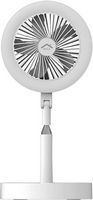 GeoSmart Pro - AirLit Desk Fan - White - Large Front