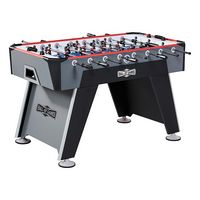Hall of Games - 56” Arcade Foosball Gaming Table Competition Size, Durable and Stylish with Table... - Large Front
