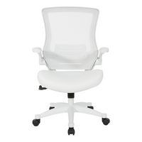 Office Star Products - Screen Back Manager's Chair - White - Large Front