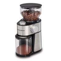 Hamilton Beach - Burr Coffee Grinder - Stainless Steel - Large Front