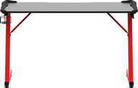 GAMDIAS - DAEDALUS E3 Computer Desk - Silver - Large Front