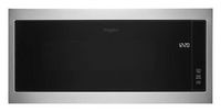 Whirlpool - 1.1 Cu. Ft. Built-In Microwave with Slim Trim Kit - Stainless Steel - Large Front