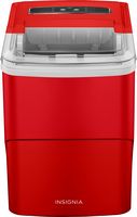 Insignia™ - Portable Ice Maker with Auto Shut-Off - Red - Large Front