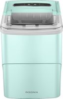 Insignia™ - Portable Ice Maker with Auto Shut-Off - Mint - Large Front