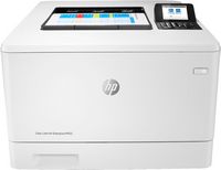 HP - LaserJet Enterprise M455dn Color Laser Printer - White - Large Front