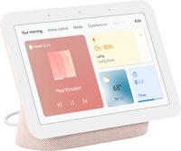 Nest Hub 7” Smart Display with Google Assistant (2nd Gen) - Sand - Large Front