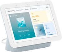 Nest Hub 7” Smart Display with Google Assistant (2nd Gen) - Mist - Large Front