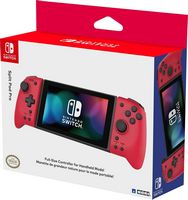 Hori - Split Pad Pro for Nintendo Switch - Red - Large Front