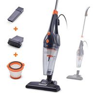 Black+Decker - Dry Corded 3-in-1 Stick Vacuum - Orange - Large Front