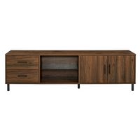 Walker Edison - Modern Low Profile TV Console for TV's up to 80