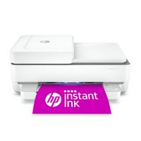 HP - ENVY 6455e Wireless All-In-One Inkjet Printer with 3 months of Instant Ink Included with HP+... - Large Front