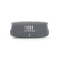 JBL - CHARGE5 Portable Waterproof Speaker with Powerbank - Gray - Large Front