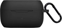 SaharaCase - Silicone Case for Jabra Elite 85t Earbuds - Black - Large Front